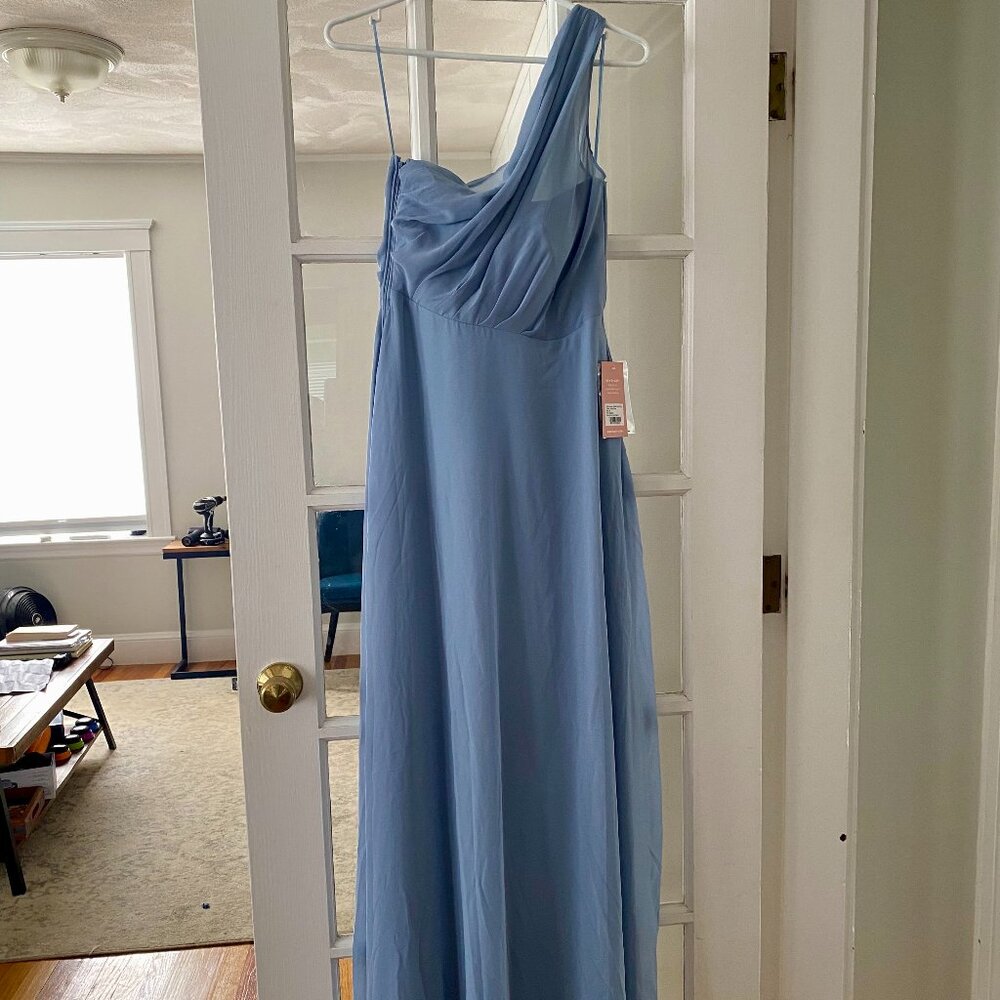 Birdy Grey Bridesmaid Kira Dress - Dusty Blue